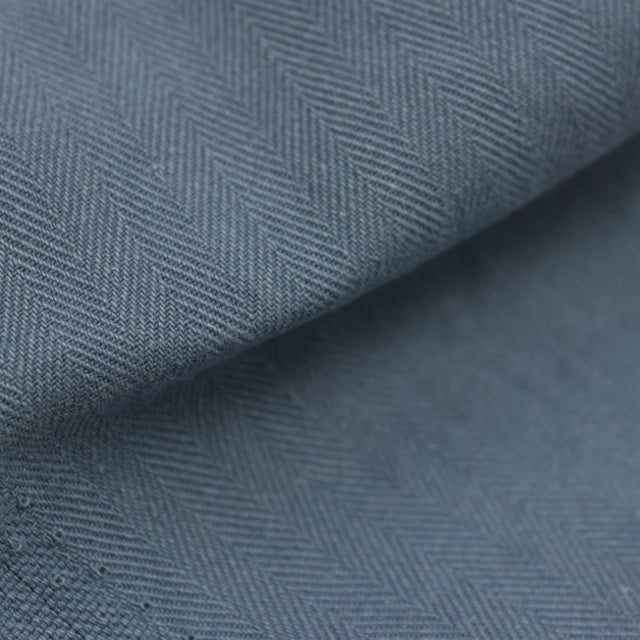 Coutil - Black Herringbone Cotton Corseting Fabric